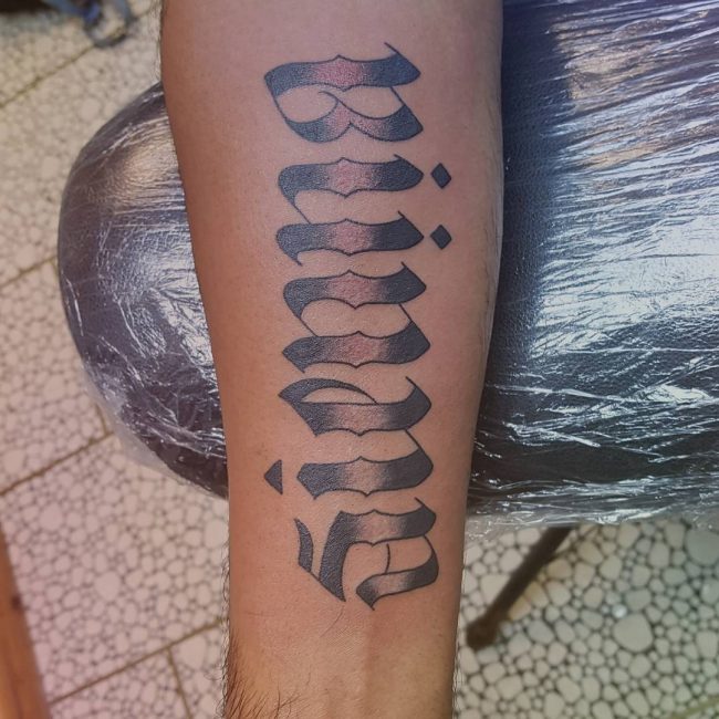 wow tattoo ambigram generator